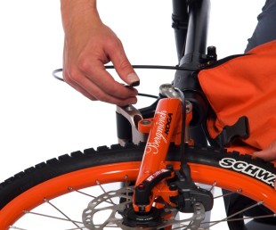 Backpack Folding Bicycle