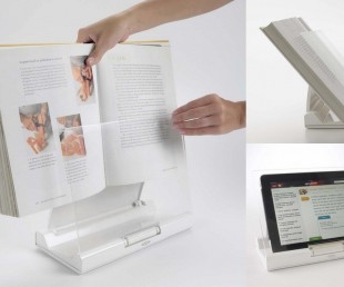 Pop-Up Cookbook Holder and iPad Stand