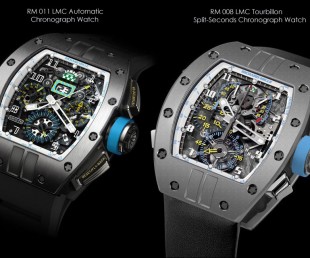 Richard Mille Le Mans Classic 2012 RM 008 LMC and RM 011 LMC Watch