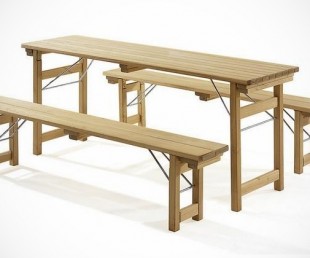 Beer Garden Bench Robinienholz