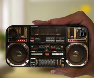 Boombox Ghetto Blaster iPhone 5 Case