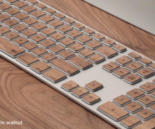 Lazerwood Keys for Apple Extended Keyboard