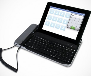 CTA Wireless iPad Keyboard with Telephone Handset (1)