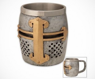 Crusader Helm Coffee Mug