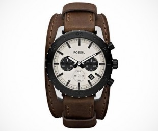 Keaton Leather Watch