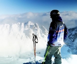 Freeskiing Contest in France - Red Bull Linecatcher 2013