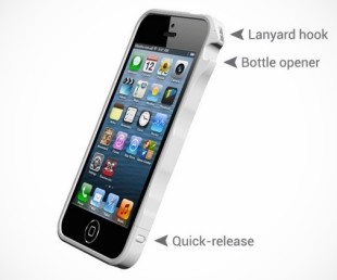 Fortress 2 Aluminum Bumper Case For Apple iPhone 5