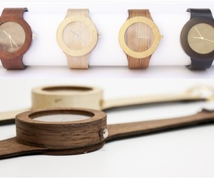 All Natural Wood Watch With Soft Strap (1)