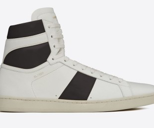 Saint Laurent Court Classic High Top Sneakers