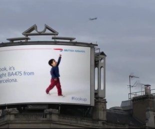 British Airways Launches An Innovative Advertisement On Digital Billboard