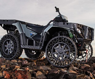 Polaris ATV Airless Tires Machine Hits The Road (3)