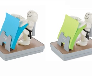 Karate Pop-up Note Dispenser With Pen Holder