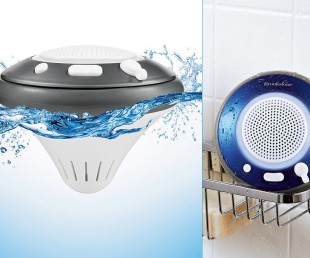 Brookstone Waterproof Floating Bluetooth Speaker (2)