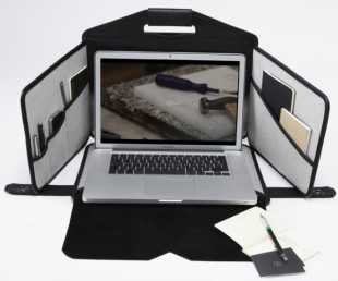 La Fonction No.1 Briefcase A Miniature Mobile Cubicle