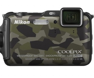 Nikon Coolpix Aw120 Camouflage Camera