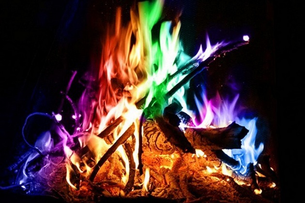 Mystical Fire - Campfire Colorful Flames (2)