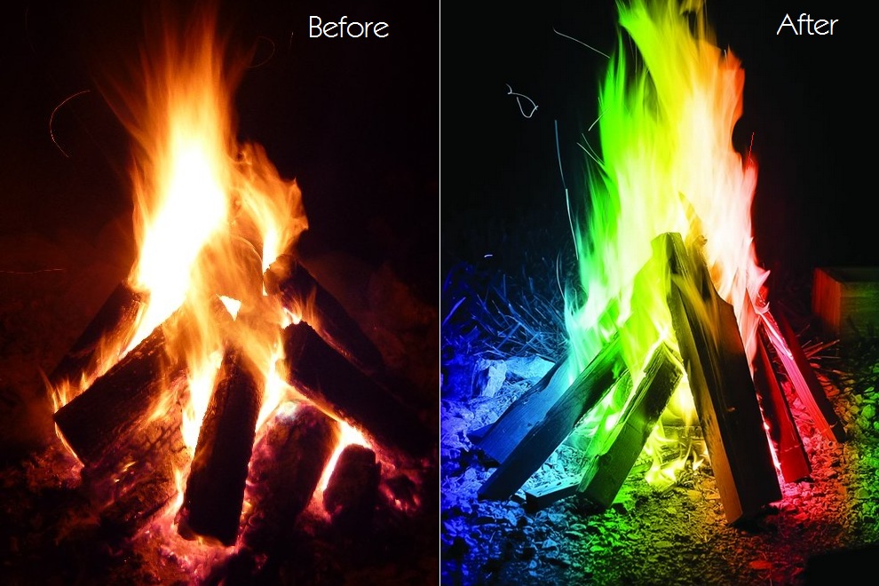 Make Fire Colors at ganandresblog Blog