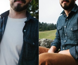 Chambray Glacier Shirt by Taylor Stitch