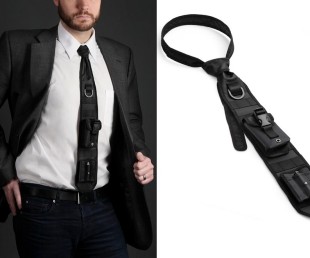 Laser Guided Tactical Necktie