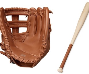 This Is Not That Base Ball Glove & Bat Of Jackie Robinson Times