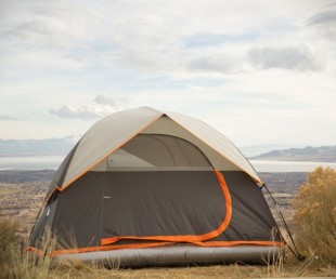 Worlds First Tent With a Patent-Pending Inflatable Base