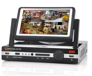 8 Channel Portable DVR With 7 Inch Screen