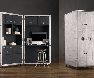 Blackhawk Secretary Trunk An Interesting Space Saving Workstation