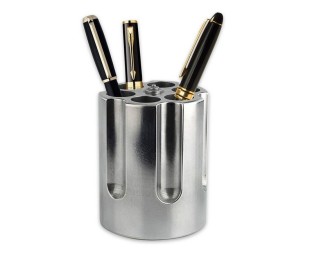 Keep your Desk Loaded with Gun Cylinder Pen Holder