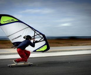 Kitewing Wind Powered Handheld Sails