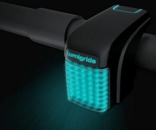 Lumigrids An LED Projector That Guides On Rough Road