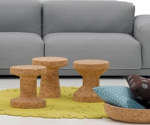 Modern Cork Family Stools By Vitra