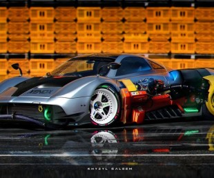 Saleem Khyzyl Uses Only Photoshop to Design These Futuristic Cars