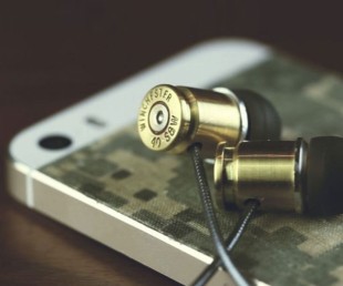 DIY Bullet Casing Earphones
