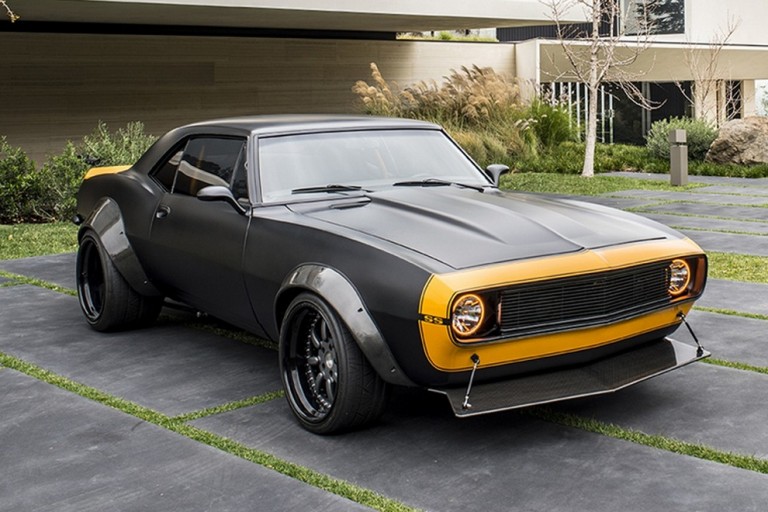 chevrolet camaro yellow bumblebee