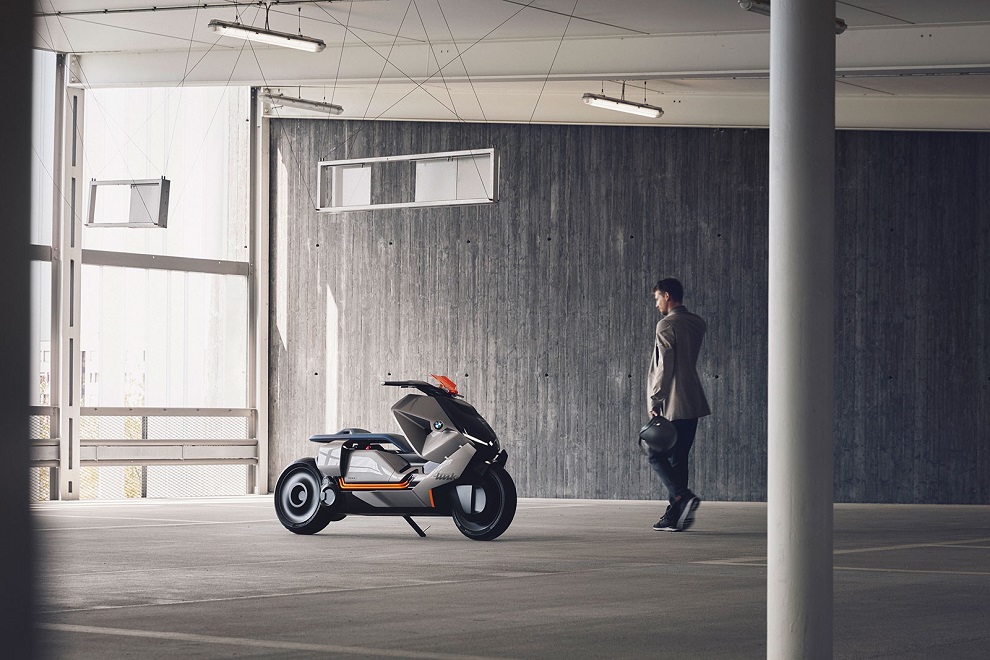 BMW unveils its futuristic concept of selfbalancing electric two